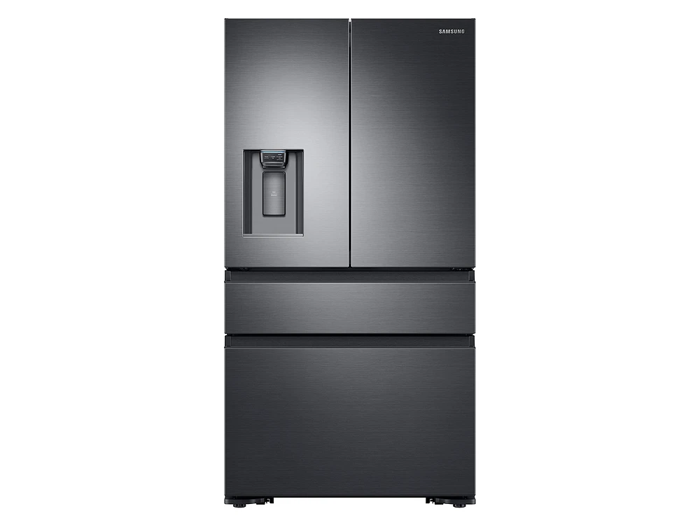 RF23M8070SG/AA | 23 cu. ft. Counter Depth 4-Door French Door Refrigerator in Black Stainless Steel | Samsung Business US