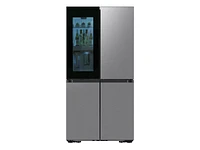 Bespoke 4-Door Flex™ Refrigerator (29 cu. ft.) with Beverage Zone™ and Auto Open Door in Stainless Steel | Samsung US