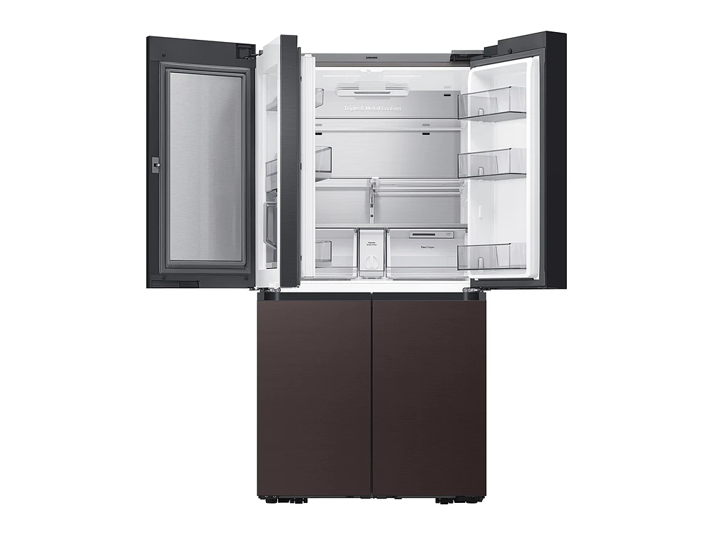 Bespoke 4-Door Flex™ Refrigerator (29 cu. ft.) in Tuscan Steel - BNDL-1642023683019 | Samsung US