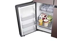 Bespoke 4-Door Flex™ Refrigerator (29 cu. ft.) in Tuscan Steel - BNDL-1642023683019 | Samsung US