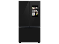 Bespoke 3-Door French Door Refrigerator (30 cu. ft.) – with Family Hub™ in Charcoal Glass Refrigerators - BNDL-1648160941154 | Samsung US