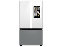 Bespoke 3-Door French Door Refrigerator, White (30 cu. ft.), AutoFill Water Pitcher | Samsung US