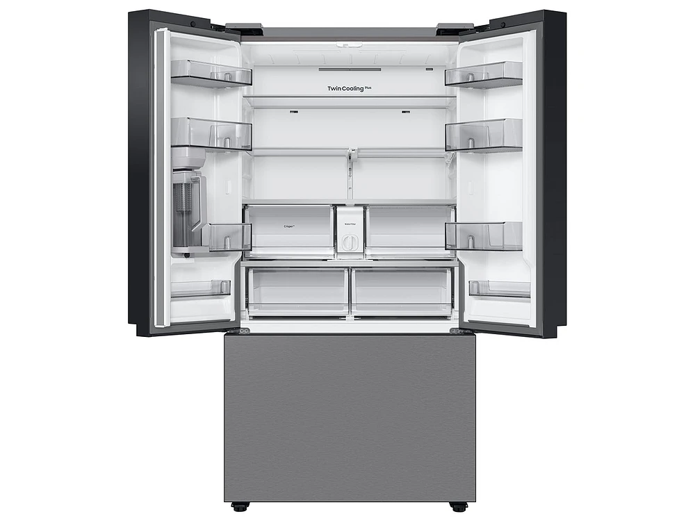 Bespoke 3-Door French Door Refrigerator, Stainless Steel (24 cu. ft.) | Samsung US