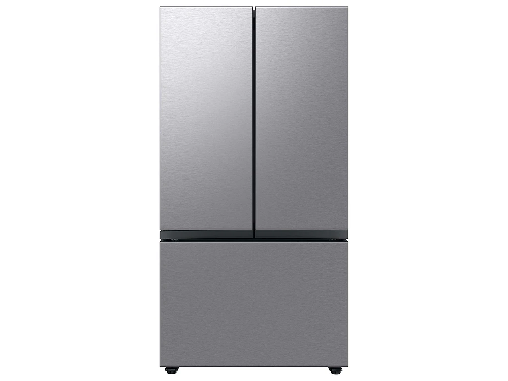 RF24BB6600QLAA | Bespoke 3-Door French Door Refrigerator (24 cu. ft.) with Beverage Center™ in Stainless Steel | Samsung Business US