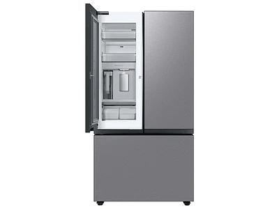 RF24BB6600QLAA | Bespoke 3-Door French Door Refrigerator (24 cu. ft.) with Beverage Center™ in Stainless Steel | Samsung Business US