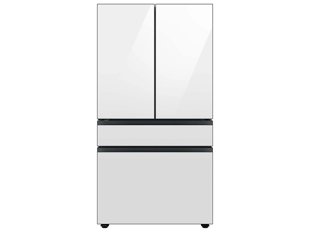 RA-F18DU412/AA | Bespoke 4-Door French Door Refrigerator Panel in White Glass - Top Panel | Samsung Business US