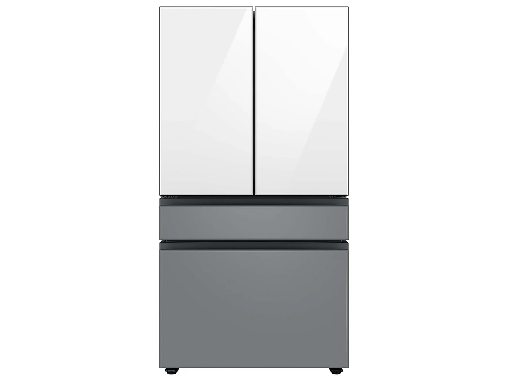 RA-F18DU412/AA | Bespoke 4-Door French Door Refrigerator Panel in White Glass - Top Panel | Samsung Business US