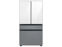 RA-F18DU412/AA | Bespoke 4-Door French Door Refrigerator Panel in White Glass - Top Panel | Samsung Business US