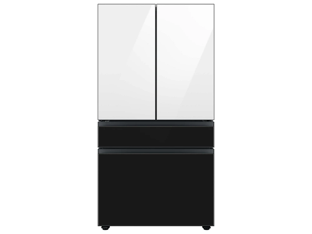 RA-F18DU412/AA | Bespoke 4-Door French Door Refrigerator Panel in White Glass - Top Panel | Samsung Business US