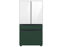 RA-F18DU412/AA | Bespoke 4-Door French Door Refrigerator Panel in White Glass - Top Panel | Samsung Business US