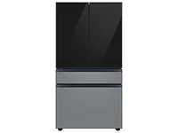 Bespoke -Door French Door Refrigerator Panel in Charcoal Glass - Top Panel Home Appliances Accessories