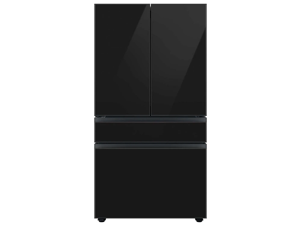 Bespoke -Door French Door Refrigerator Panel in Charcoal Glass - Top Panel Home Appliances Accessories