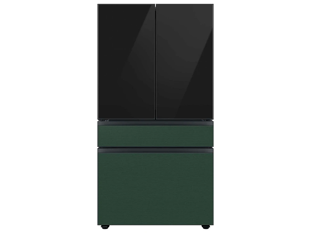 Bespoke -Door French Door Refrigerator Panel in Charcoal Glass - Top Panel Home Appliances Accessories