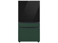 Bespoke -Door French Door Refrigerator Panel in Charcoal Glass - Top Panel Home Appliances Accessories