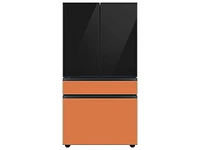 Bespoke -Door French Door Refrigerator Panel in Charcoal Glass - Top Panel Home Appliances Accessories