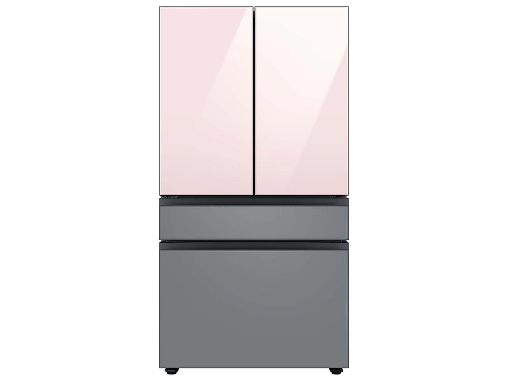 RA-F18DU4P0/AA | Bespoke 4-Door French Door Refrigerator Panel in Pink Glass - Top Panel | Samsung Business US