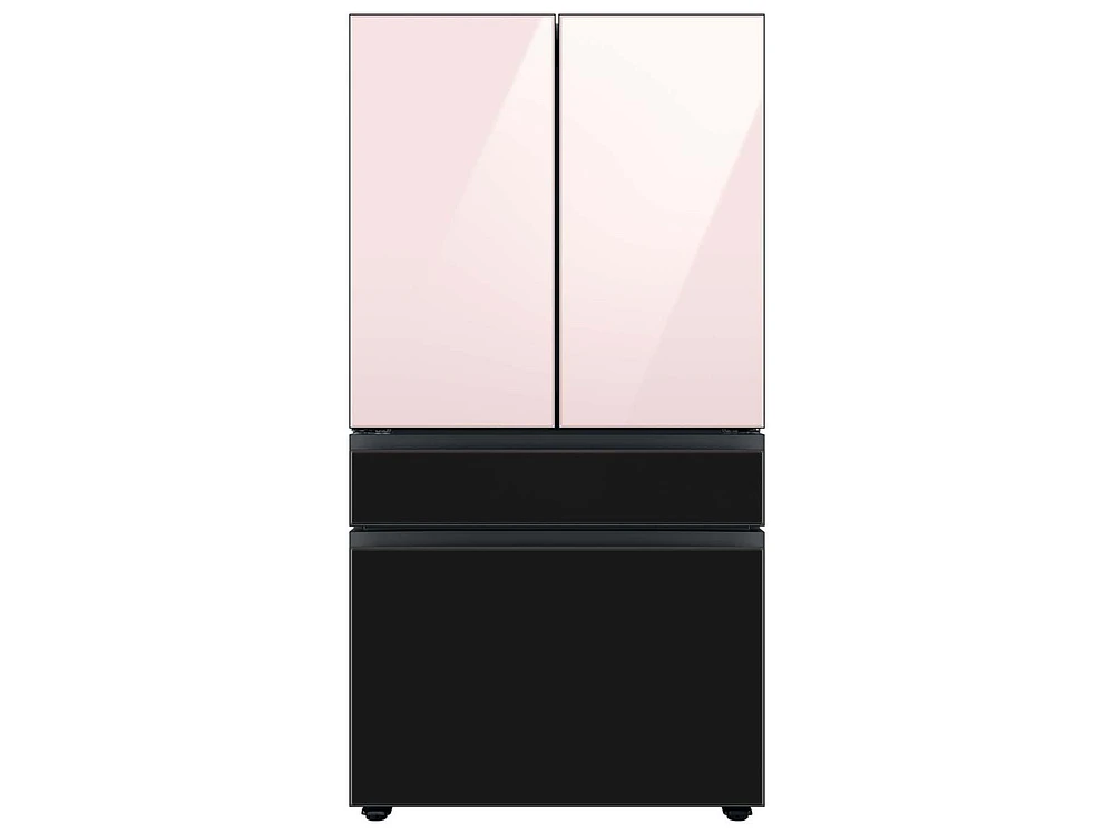 RA-F18DU4P0/AA | Bespoke 4-Door French Door Refrigerator Panel in Pink Glass - Top Panel | Samsung Business US