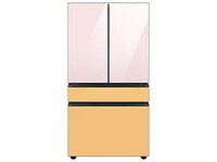 RA-F18DU4P0/AA | Bespoke 4-Door French Door Refrigerator Panel in Pink Glass - Top Panel | Samsung Business US