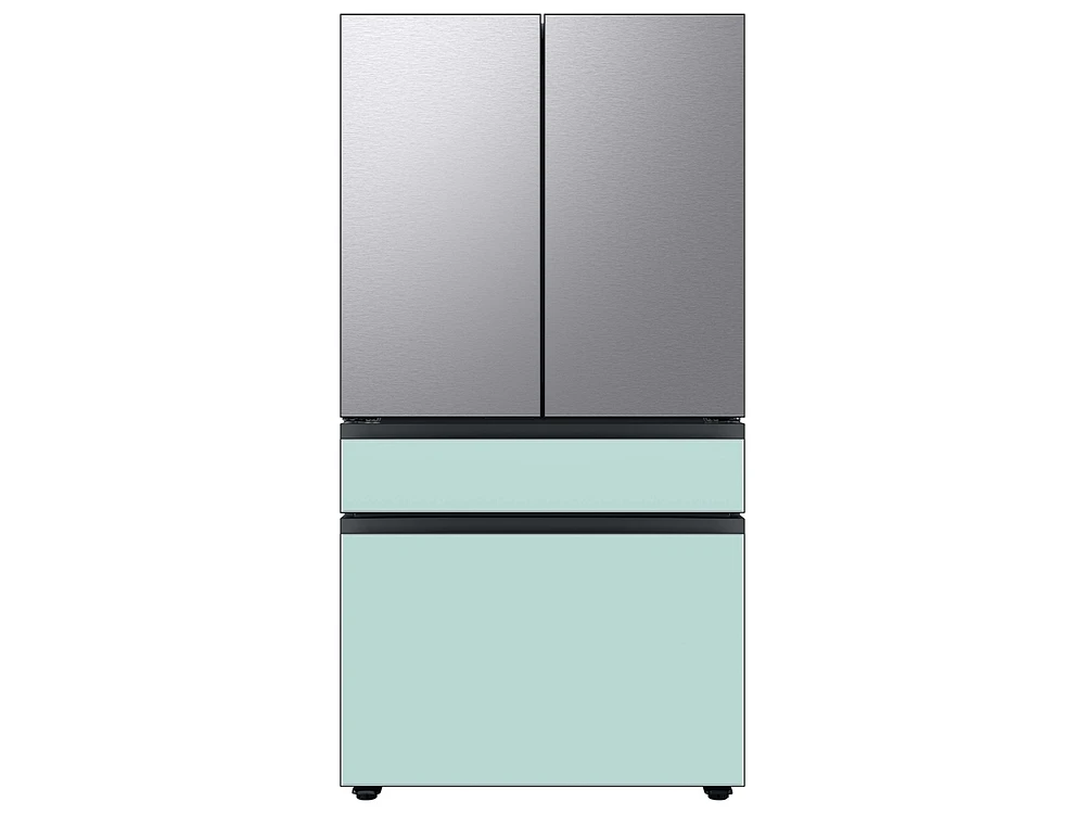 RA-F18DU4QL/AA | Bespoke 4-Door French Door Refrigerator Panel in Stainless Steel - Top Panel | Samsung Business US