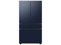 Bespoke -Door French Door Refrigerator Panel in Navy Steel - Top Panel Home Appliances Accessories