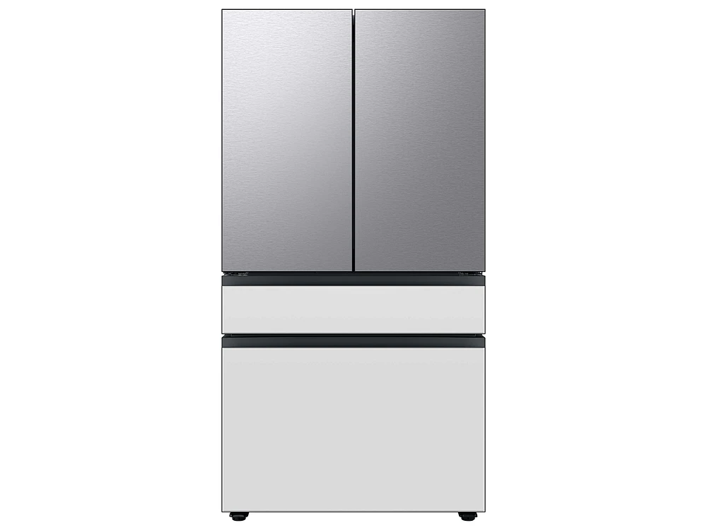 RA-F36DB412/AA | Bespoke 4-Door French Door Refrigerator Panel in White Glass - Bottom Panel | Samsung Business US