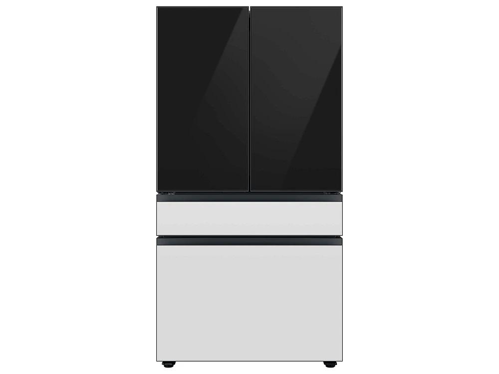 RA-F36DB412/AA | Bespoke 4-Door French Door Refrigerator Panel in White Glass - Bottom Panel | Samsung Business US