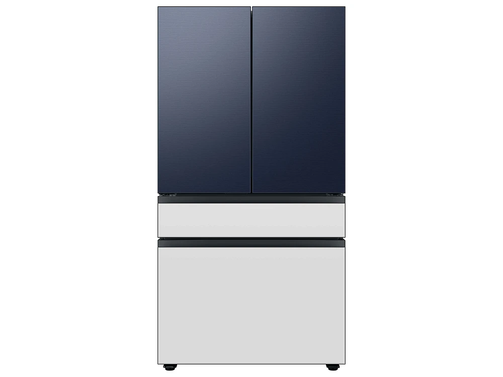 RA-F36DB412/AA | Bespoke 4-Door French Door Refrigerator Panel in White Glass - Bottom Panel | Samsung Business US