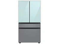 Bespoke 4-Door French Door Refrigerator Panel in Glass Bottom Panel Home Appliances Accessories