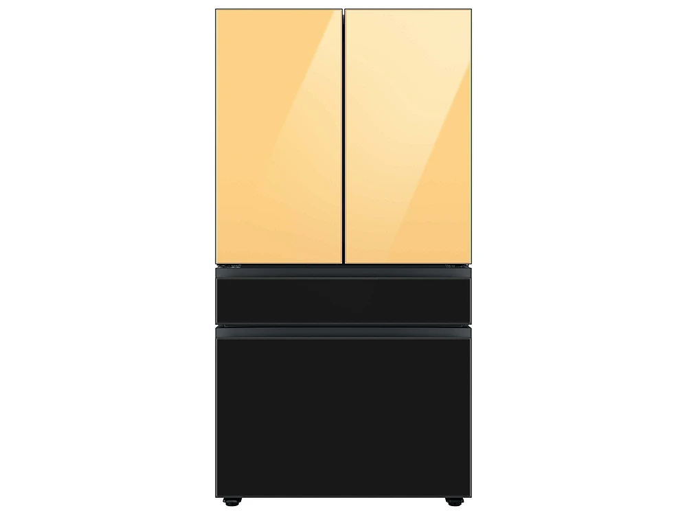 Bespoke 4-Door French Door Refrigerator Panel in Charcoal Glass Bottom Panel Home Appliances Accessories - RA-F36DB433/AA | Samsung US