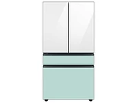 Bespoke 4-Door French Door Refrigerator Panel in Morning Blue Glass Bottom Panel Home Appliances Accessories - RA-F36DB4CM/AA | Samsung US