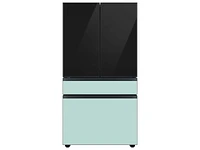 Bespoke 4-Door French Door Refrigerator Panel in Morning Blue Glass Bottom Panel Home Appliances Accessories - RA-F36DB4CM/AA | Samsung US