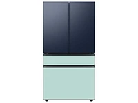 Bespoke 4-Door French Door Refrigerator Panel in Morning Blue Glass Bottom Panel Home Appliances Accessories - RA-F36DB4CM/AA | Samsung US