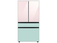 Bespoke 4-Door French Door Refrigerator Panel in Morning Blue Glass Bottom Panel Home Appliances Accessories - RA-F36DB4CM/AA | Samsung US