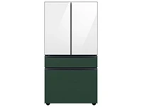 Bespoke 4-Door French Door Refrigerator Panel in Emerald Green Steel Bottom Panel Home Appliances Accessories - RA-F36DB4QG/AA | Samsung US