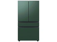 Bespoke 4-Door French Door Refrigerator Panel in Emerald Green Steel Bottom Panel Home Appliances Accessories - RA-F36DB4QG/AA | Samsung US