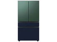 Bespoke 4-Door French Door Refrigerator Panel in Navy Steel Bottom Panel Home Appliances Accessories - RA-F36DB4QN/AA | Samsung US