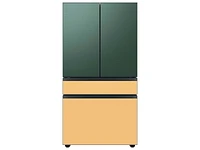 Bespoke 4-Door French Door Refrigerator Panel in Sunrise Yellow Glass - Middle Panel Home Appliances Accessories - RA-F36DMMC0/AA | Samsung US