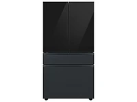 Bespoke 4-Door French Door Refrigerator Panel in Matte Black Steel - Middle Panel Home Appliances Accessories - RA-F36DMMMT/AA | Samsung US