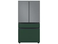 RA-F36DMMQG/AA | Bespoke 4-Door French Door Refrigerator Panel in Emerald Green Steel - Middle Panel | Samsung Business US