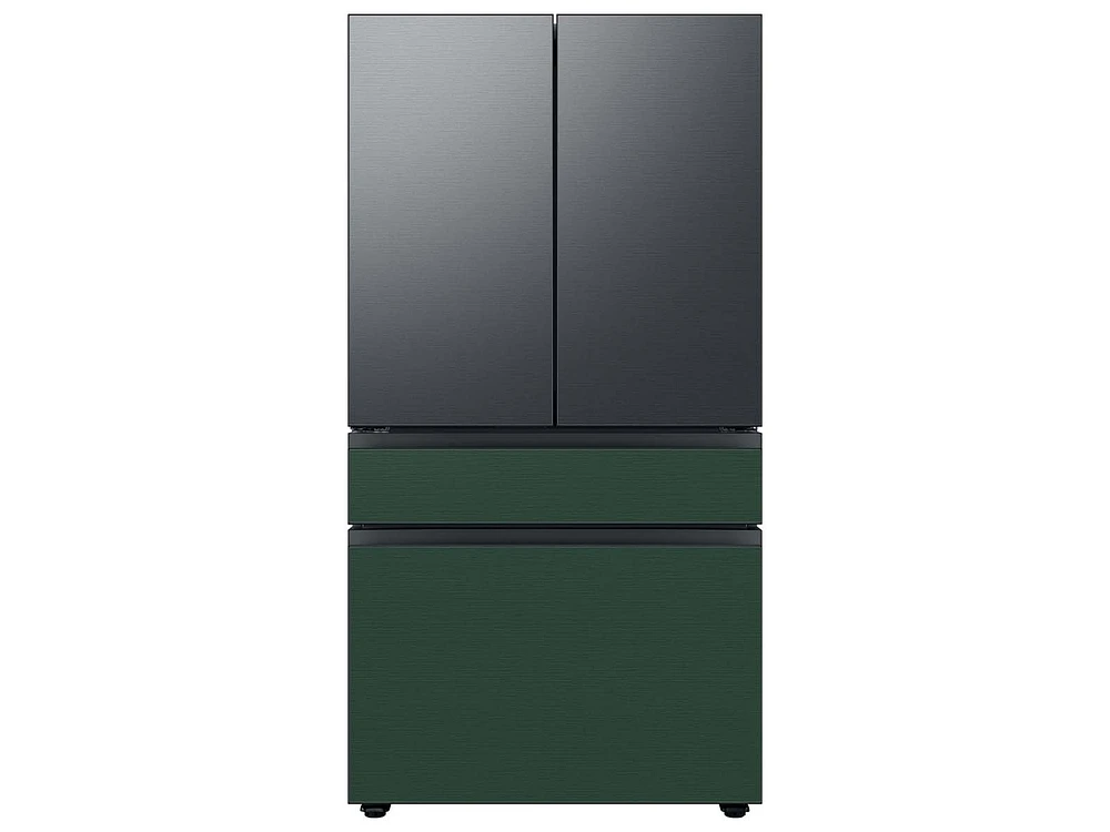 RA-F36DMMQG/AA | Bespoke 4-Door French Door Refrigerator Panel in Emerald Green Steel - Middle Panel | Samsung Business US