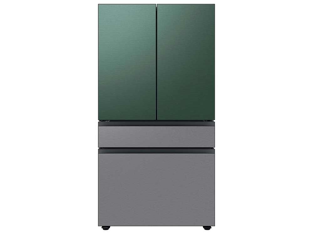 RA-F36DMMQL/AA | Bespoke 4-Door French Door Refrigerator Panel in Stainless Steel - Middle Panel | Samsung Business US