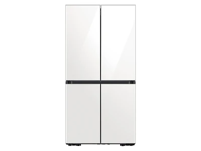 White Glass BESPOKE 4-Door  Flex™ Refrigerator (23 cu.ft.) - RF23A967512AA | Samsung US