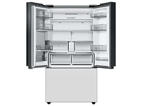 RF24BB660012AA | Bespoke 3-Door French Door Refrigerator (24 cu. ft.) with Beverage Center™ in White Glass | Samsung Business US