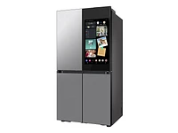 Bespoke 4-Door Flex™ Refrigerator (29 cu. ft.) with AI Family Hub+™ and AI Vision Inside™ in Stainless Steel | Samsung Business US