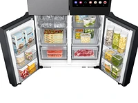 Bespoke 4-Door Flex™ Refrigerator (29 cu. ft.) with AI Family Hub+™ and AI Vision Inside™ in Stainless Steel | Samsung Business US