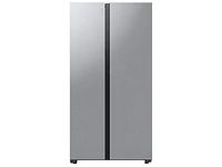 RS28CB7600QLAA | Bespoke Side-by-Side 28 cu. ft. Refrigerator with Beverage Center™ in Stainless Steel | Samsung Business US