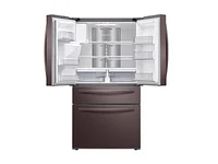 Tuscan Stainless Steel 22 cu. ft. 4-Door French Door Family Hub Fridge | Samsung US