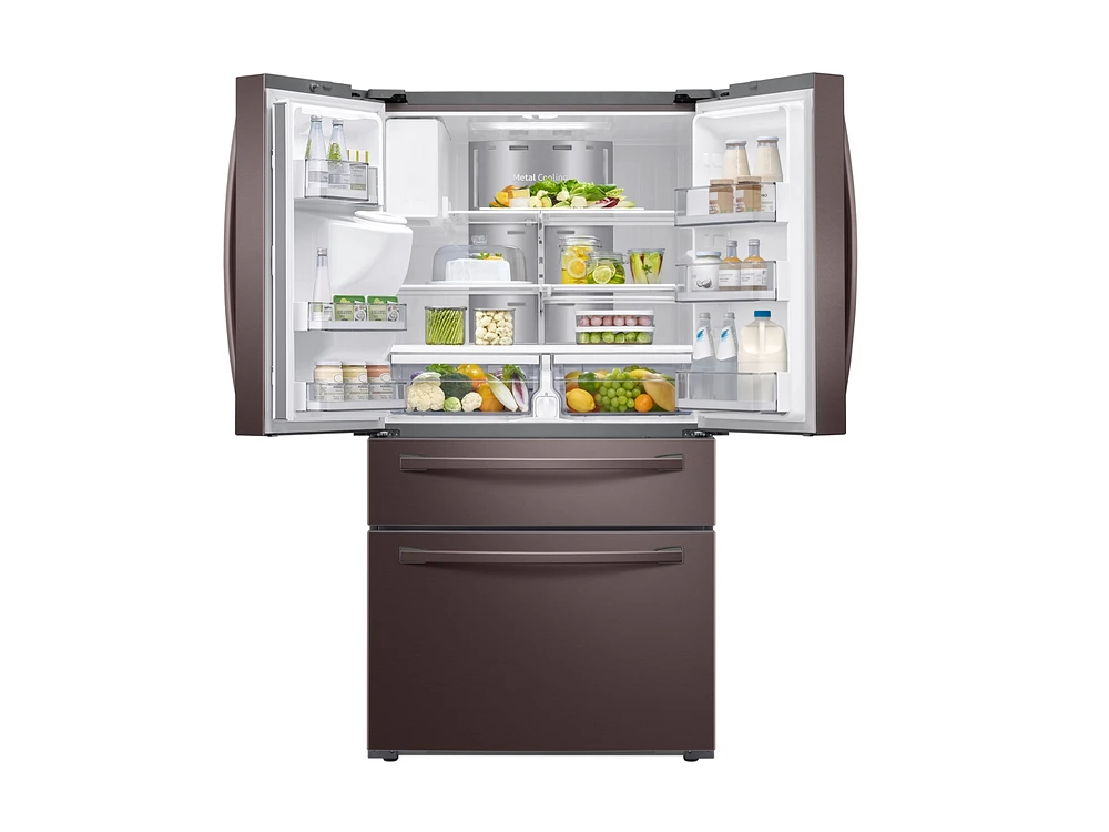 Tuscan Stainless Steel 22 cu. ft. 4-Door French Door Family Hub Fridge | Samsung US