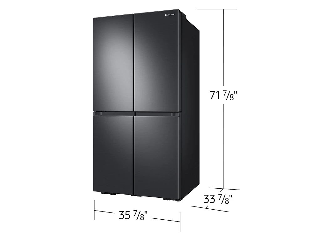 29 cu. ft. Smart 4-Door Flex™ refrigerator with Beverage Center and Dual Ice Maker in Stainless Steel Refrigerators