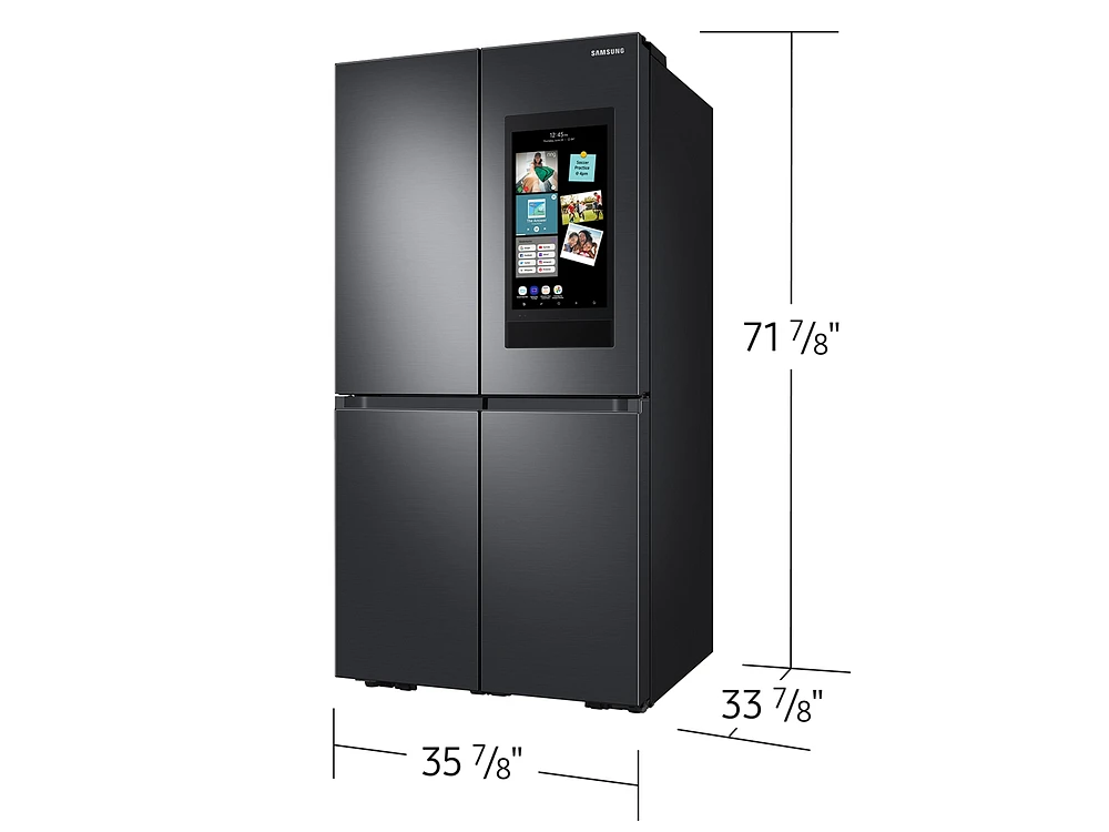 RF29A9771SG/AA | 29 cu. ft. Smart 4-Door Flex™ Refrigerator with Family Hub™ and Beverage Center in Black Stainless Steel | Samsung Business US